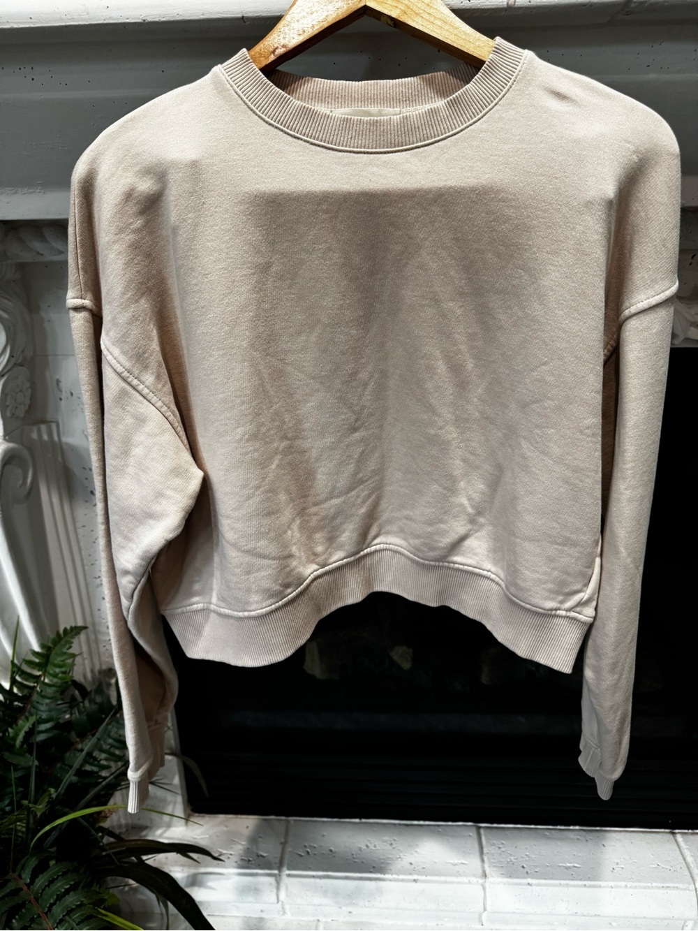 koi Soft Taupe Crewneck Sweatshirt